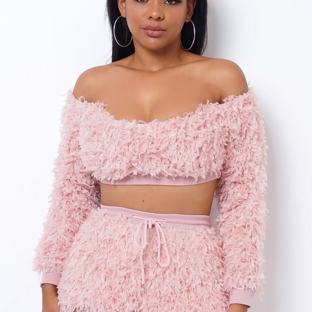 Soft two piece short set